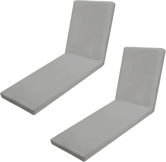 Outdoor Chaise Lounge Cushions for Patio, Lounge Chair Cushions, Waterproof
