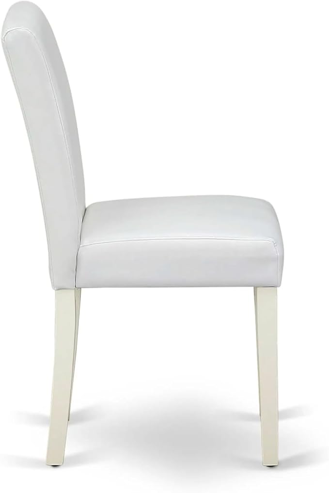 East West Furniture ABP2T64 Abbott Classic Parson Dining Chairs