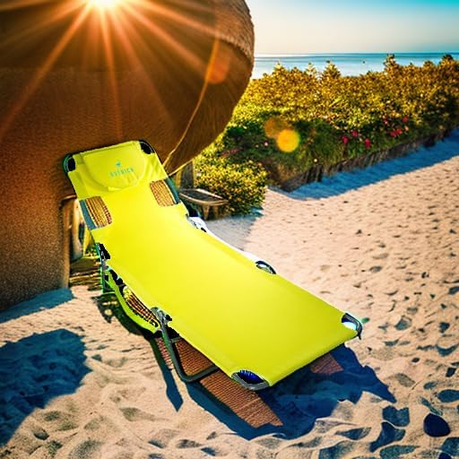Ostrich the Original Chaise 72 x 22 Inch Lounge Portable Reclining Lounger