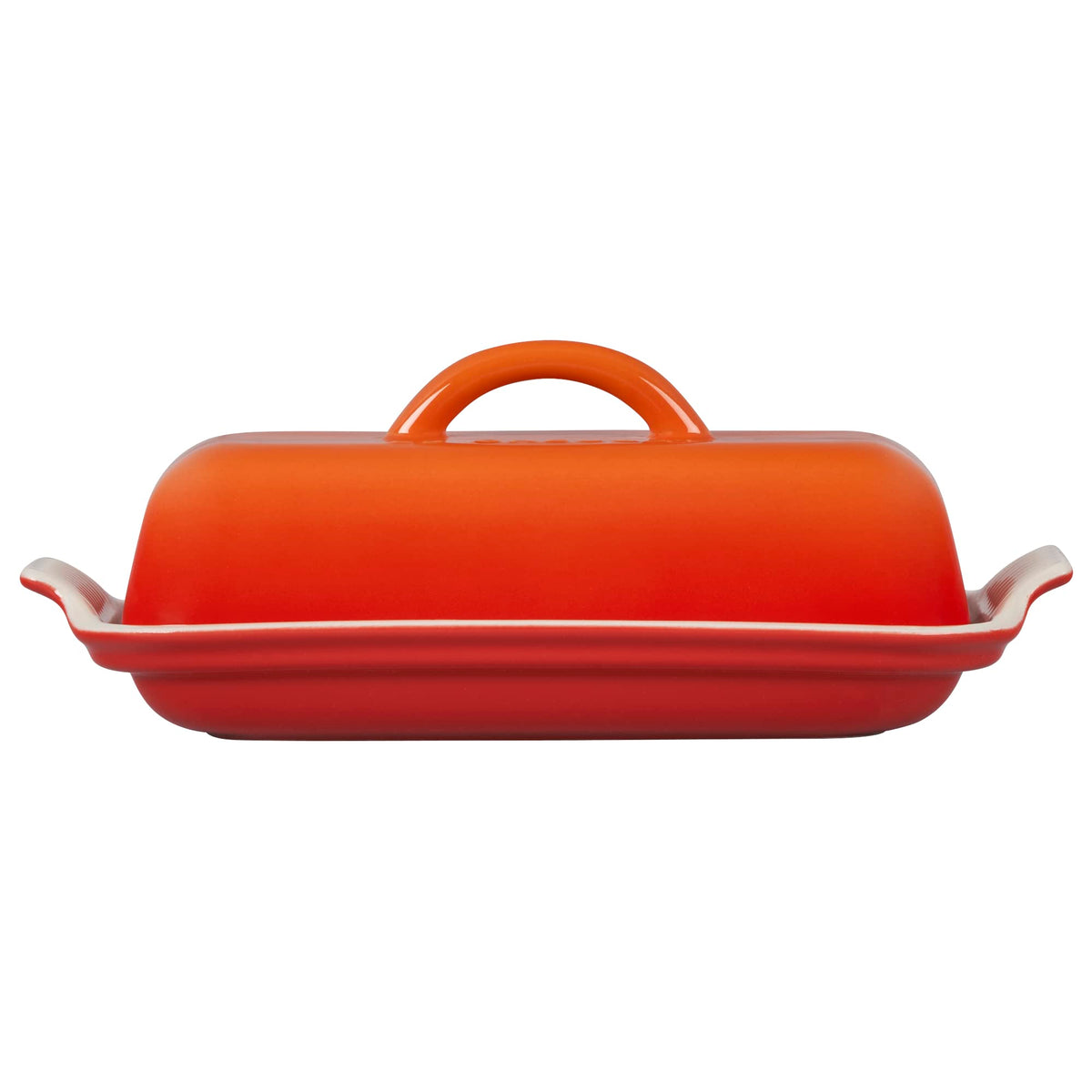Le Creuset Stoneware Heritage Butter Dish, Flame