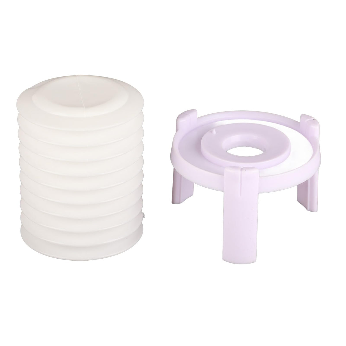 Egg Shell Remover Boiled Egg Extractor Egg Shell Peeler Huller Portable Kitchen Tools Egg Shell Remover (White)