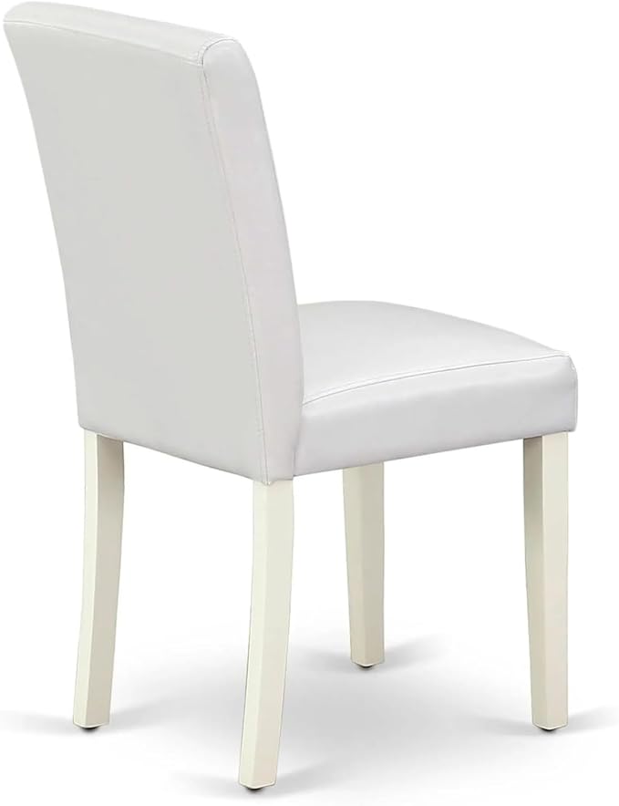 East West Furniture ABP2T64 Abbott Classic Parson Dining Chairs