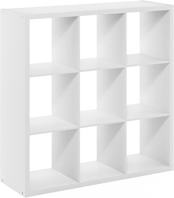 Furinno Cubicle Open Back Decorative Cube Storage Organizer