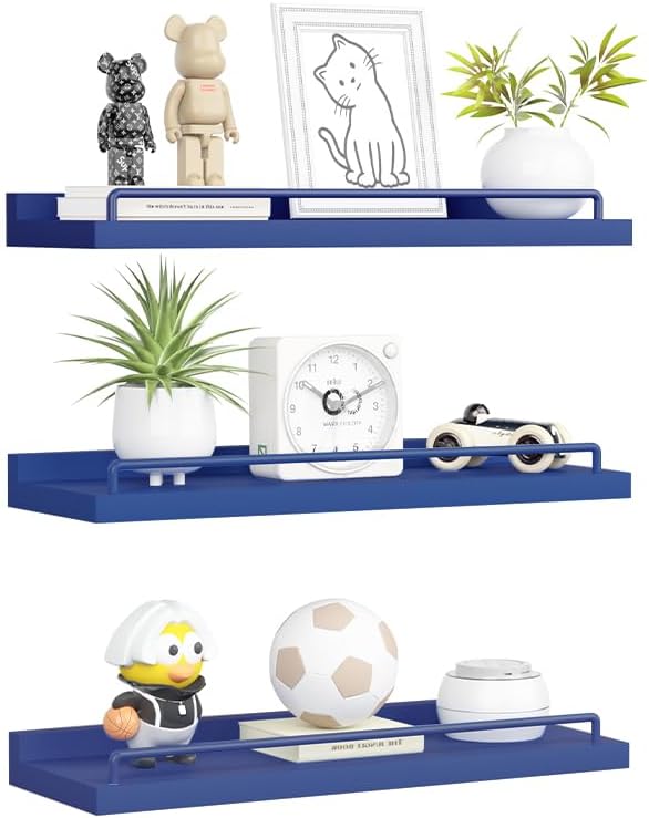 RYOFOBETTO Floating Shelves, Bathroom Decor Shelves Over Toilet, Farmhouse Wall