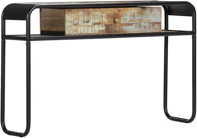 Console Table 46.5"x11.8"x29.5" Solid Reclaimed Wood, End Tables, Accent Tables