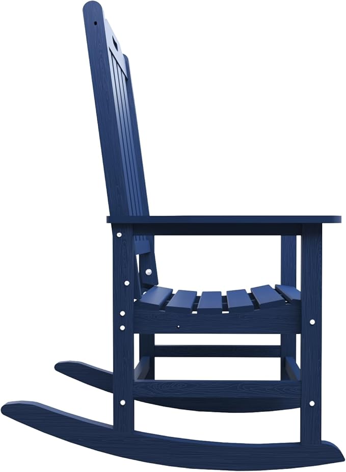 THOEOE Oversized Rocking Chair Set of 4, Outdoor Rocking Chair