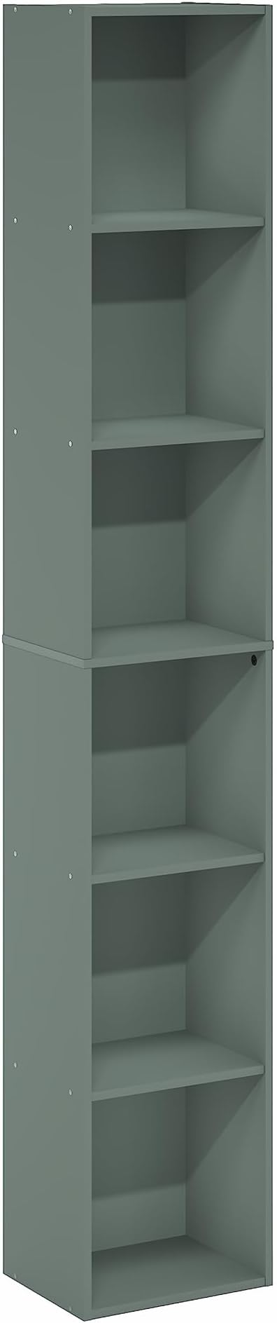 Furinno LUDER Book Shelf, 6-Tier Tall Modern Bookshelf, Bookcase