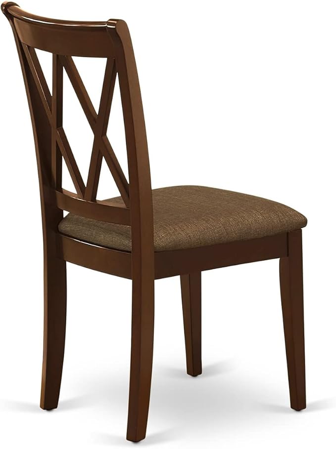 East West Furniture CLC-MAH-C Clarksville Dinette Chairs