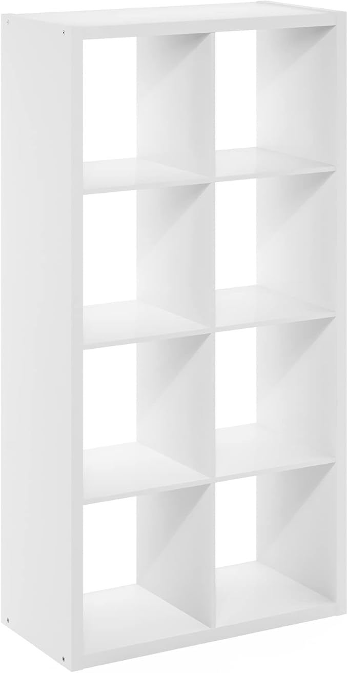Furinno Cubicle Open Back Decorative Cube Storage Organizer