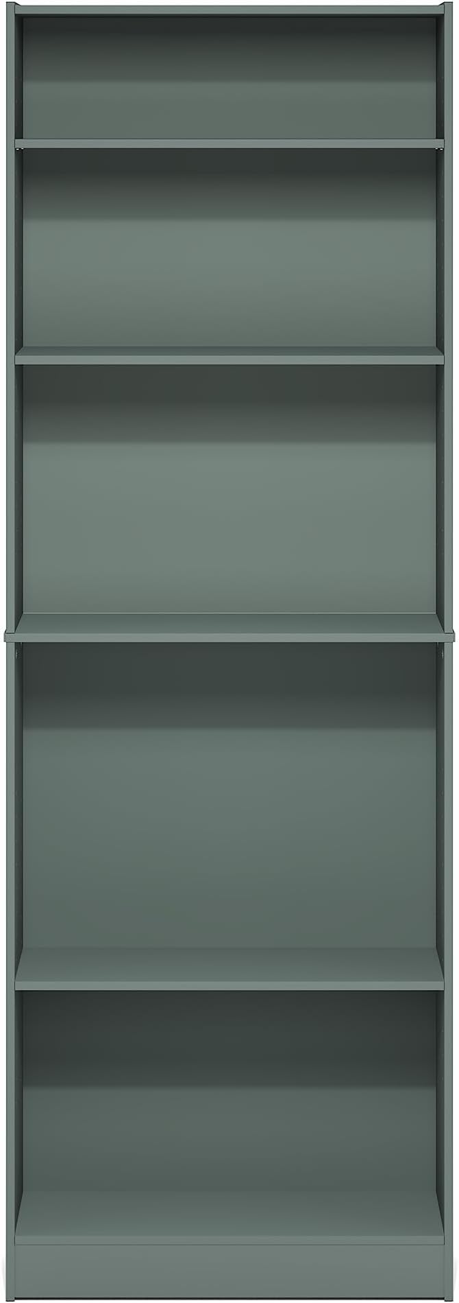 Furinno Jaya Book Shelf, 5-Tier Bookshelf, Bookcase