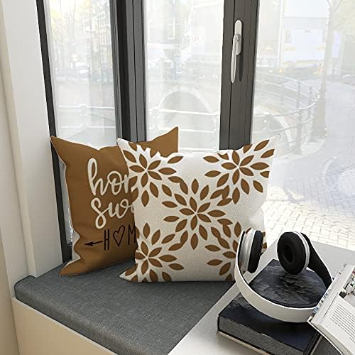 YCOLL Pillow Covers 20x20 Set of 4, Modern Sofa Throw Pillow Cover, Decorative