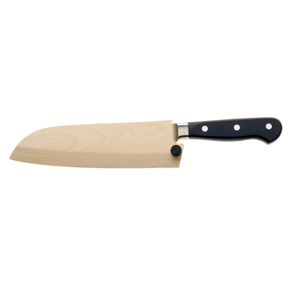 Mercer Culinary Birch Wood Saya Cover Blade Protector for 7" Santoku Knives