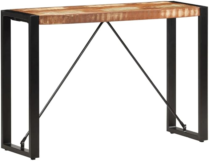 Console Table 43.3"x13.8"x29.9" Solid Reclaimed Wood, End Tables, Accent Tables