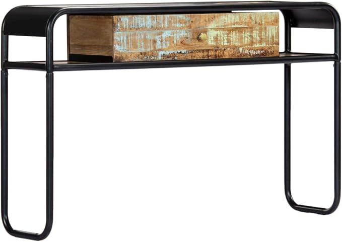 Console Table 46.5"x11.8"x29.5" Solid Reclaimed Wood, End Tables, Accent Tables