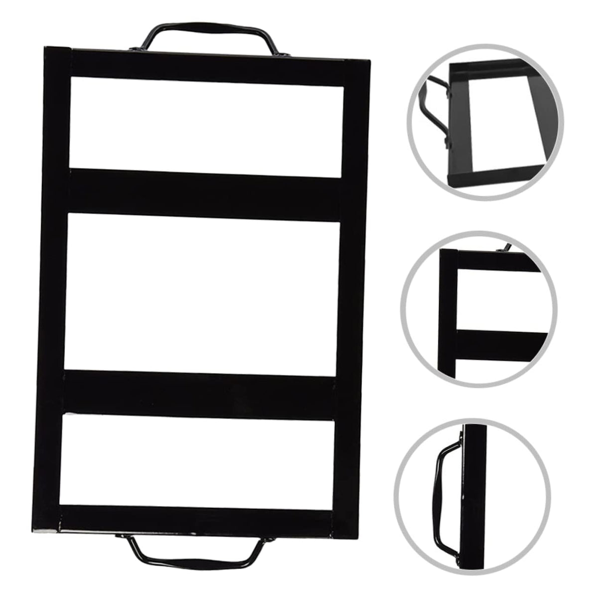 CAXUSD Salt Plate Tray Holder Rust-Free Salt Block Cooking Accessories Grilling Block Holder