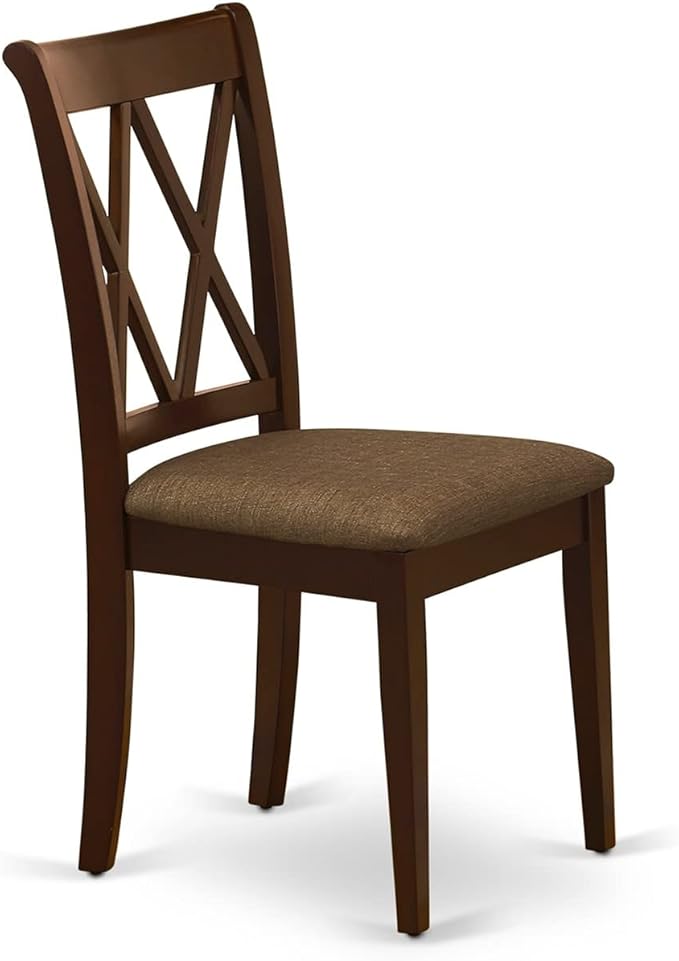 East West Furniture CLC-MAH-C Clarksville Dinette Chairs