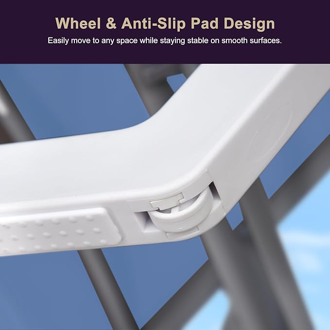 PURPLE LEAF Patio Chaise Lounge Chair