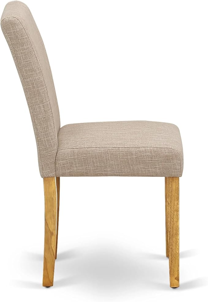 East West Furniture ABP4T04 Abbott Parson Dining Chairs