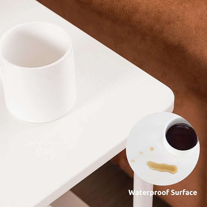 Apicizon 2 Tier End Table Set of 2, Small Side Table
