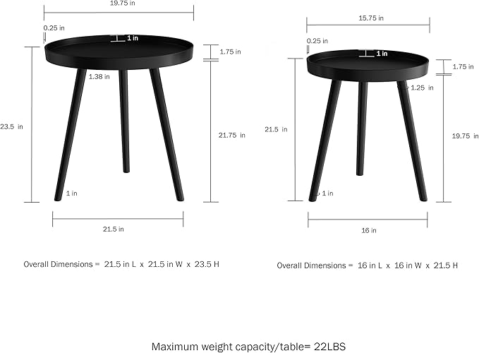 Nesting Side Tables