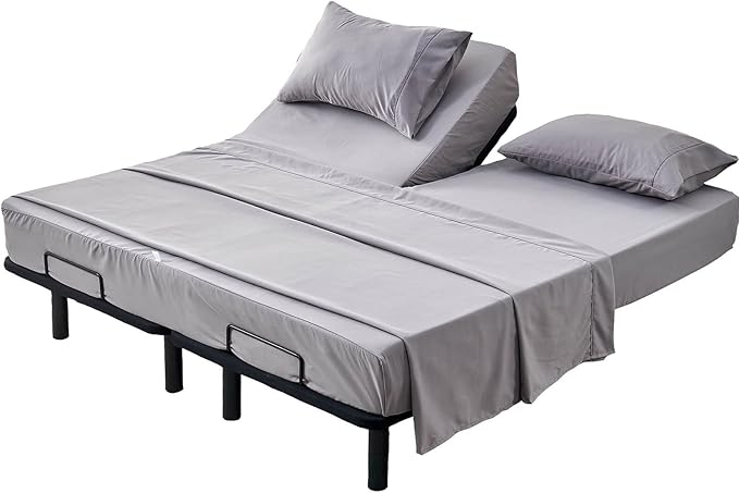 Kingnex Half Split Top King Sheets Set