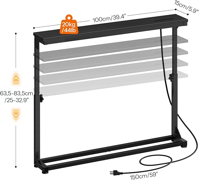 HOOBRO Narrow Console Table