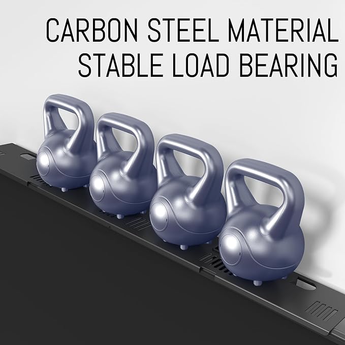 CABTE Adjustable Steel TV Top Shelf, Floating TV Stand, Universal Monitor Shelf