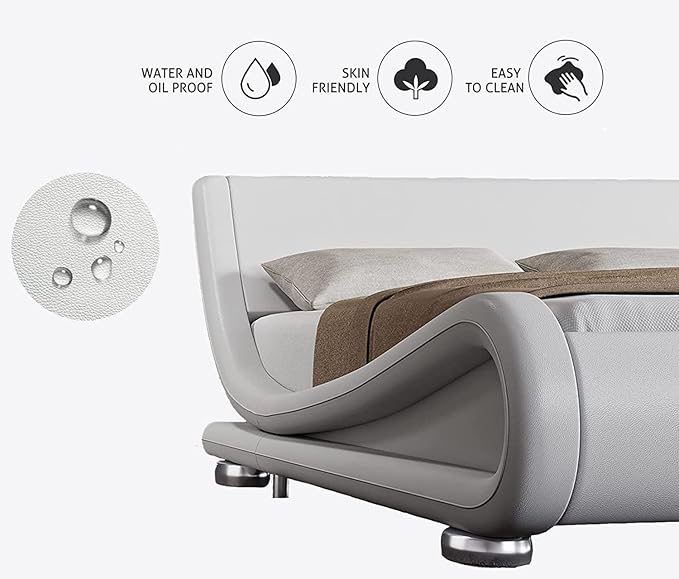 Allewie King Size Bed Frame