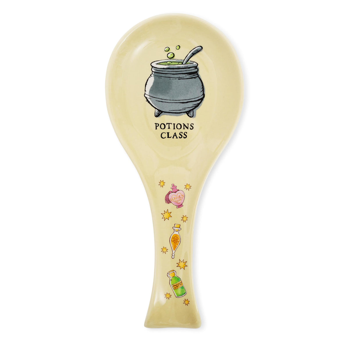 Silver Buffalo Harry Potter Potions Class Ceramic Spoon Rest, 9.45” x 1” x 4.25”