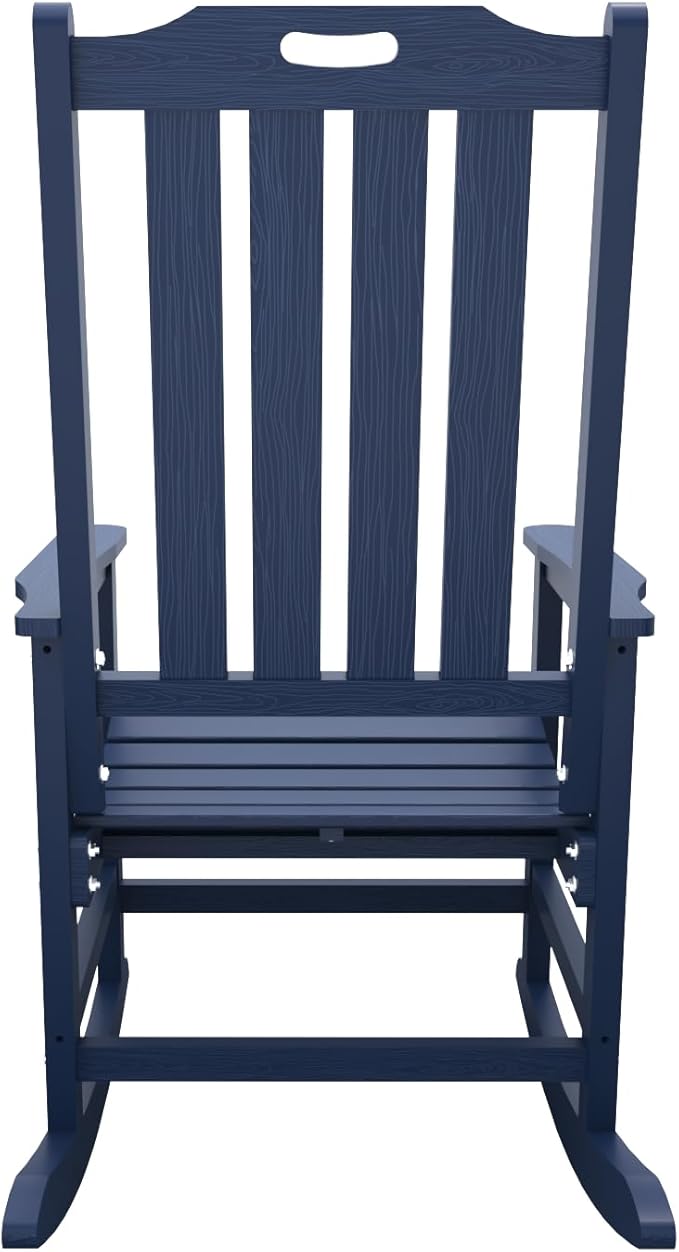 THOEOE Oversized Rocking Chair Set of 4, Outdoor Rocking Chair