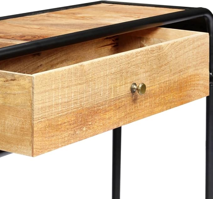 Console Table 46.5"x11.8"x29.5" Solid Mango Wood, End Tables, Accent Tables