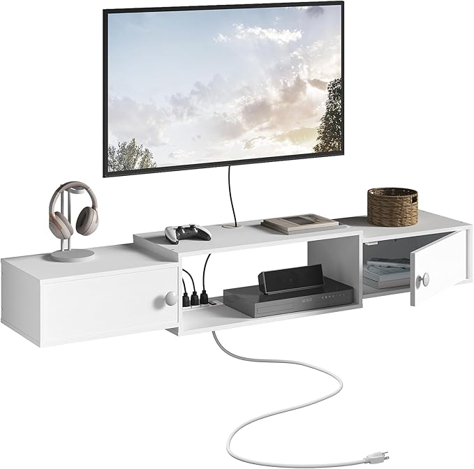 HOOBRO 55" Floating TV Stand