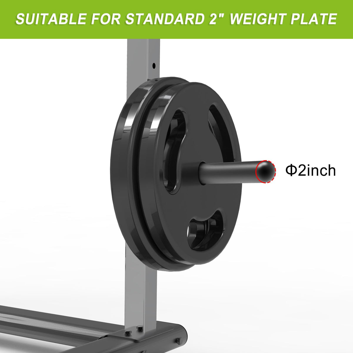Kipika Plate Holder & Spotter Arms for 2"x2" Racks