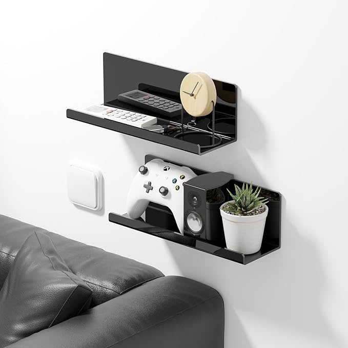 PAVSTINE Acrylic Floating Shelves