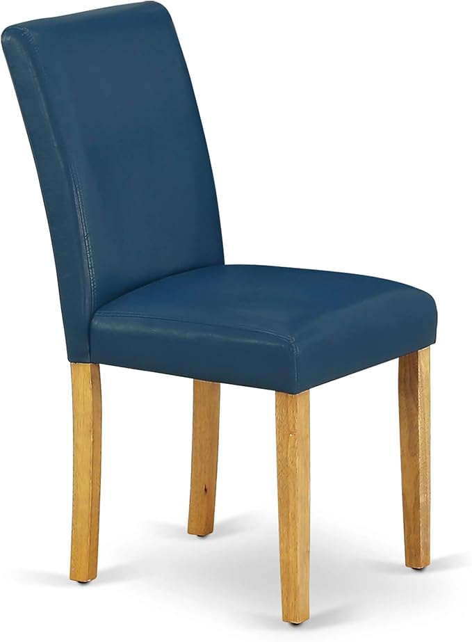 East West Furniture ABP4T55 Abbott Parson Kitchen Chairs