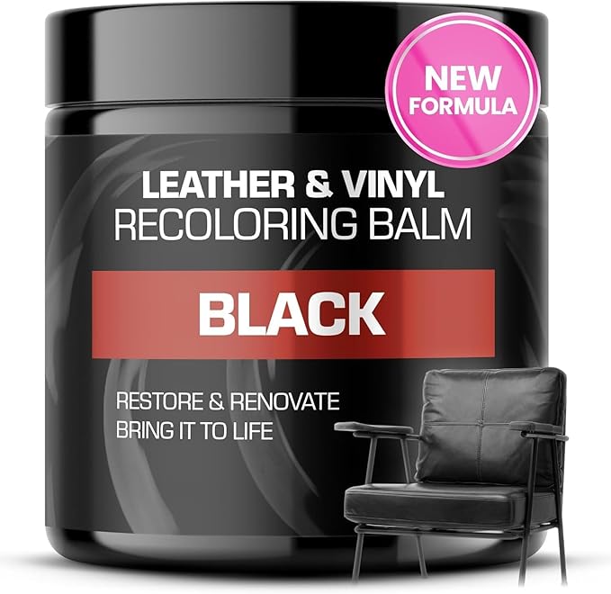 FORTIVO Leather Recoloring Balm, Color Restorer, Scratch Remover, Couch Paint