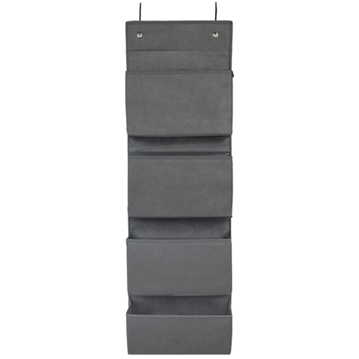 Joyful Moose Over the Door Hanging Organizer Closet Storage Bins Grey