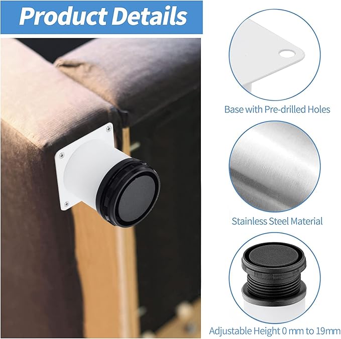3 Inch Metal Furniture Legs