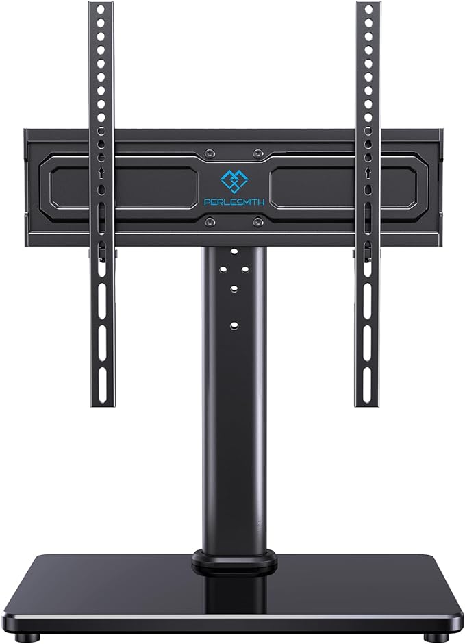 PERLESMITH Universal Swivel TV Stand