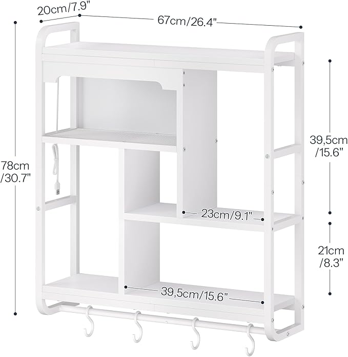 HOOBRO Gaming Floating Shelves