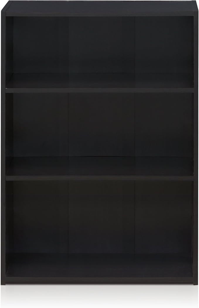 Furinno WRIGHT Book Shelf, 3-Tier Modern Bookshelf, Bookcase