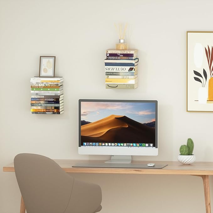 Mefirt Invisible Floating Bookshelves