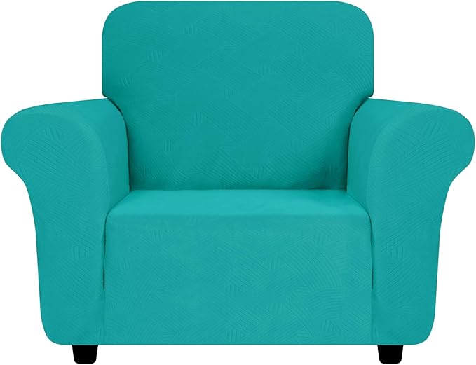 ZNSAYOTX Chair Cover with Arms, New Striped Sofa Chair Covers