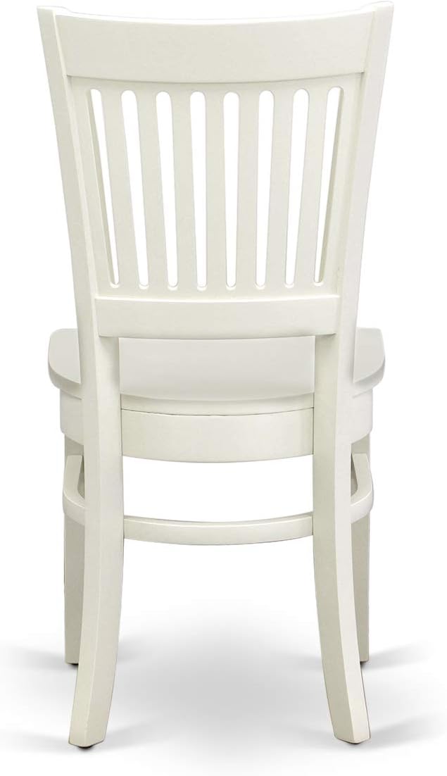 East West Furniture NDVA5-LWH-W 5 Piece Dining Table Set