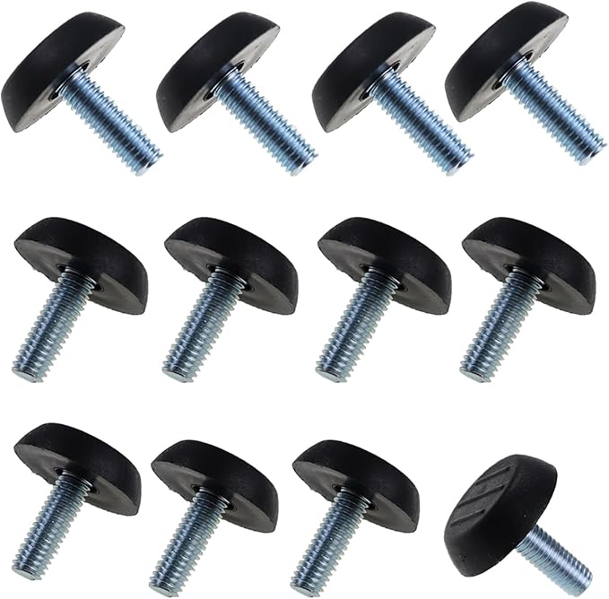 5/16-18 UNC Thread Adjustable Furniture Levelers Table Feet Screw in Threaded