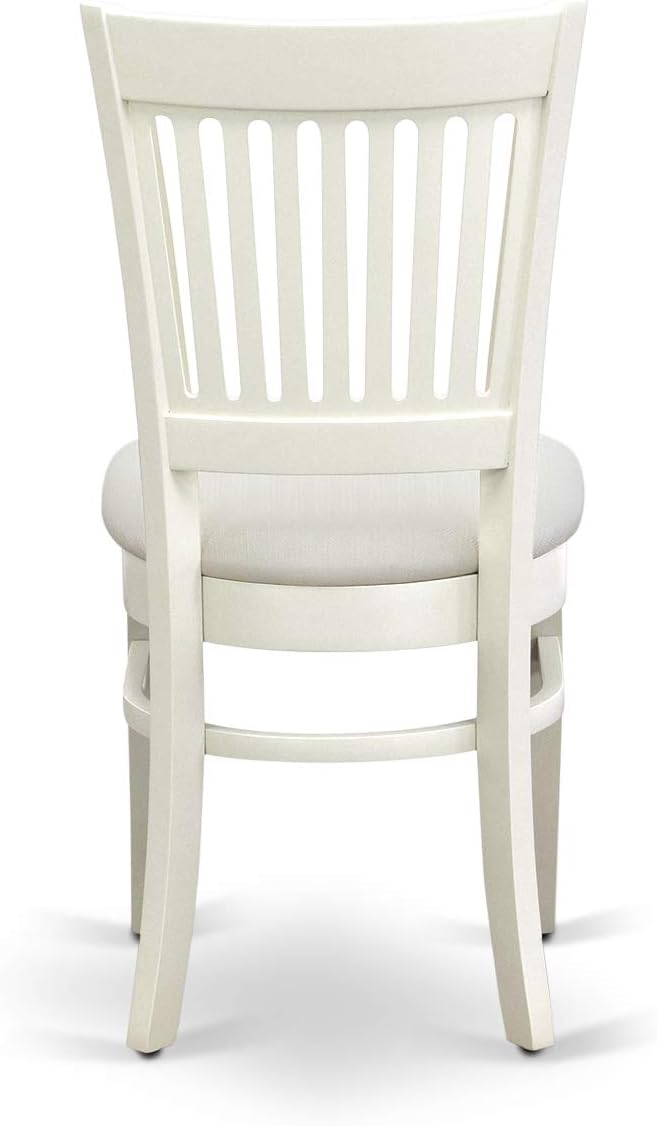 East West Furniture NDVA3-LWH-C 3 Piece Kitchen Table & Chairs Set Contains a