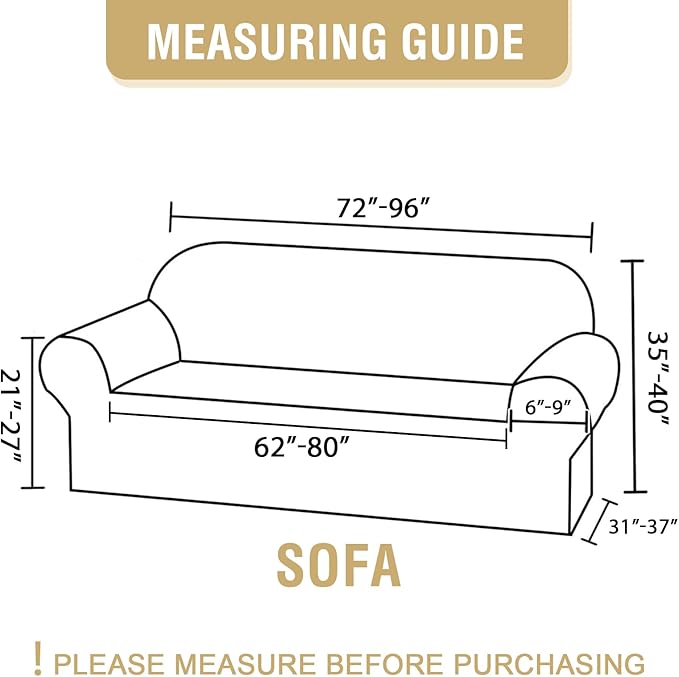 H.VERSAILTEX Printed Couch Cover