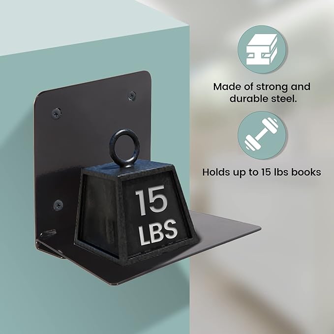 STORAGE MANIAC Floating Book Shelves