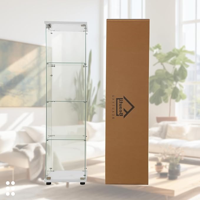 Beauty4U Glass Display Cabinet