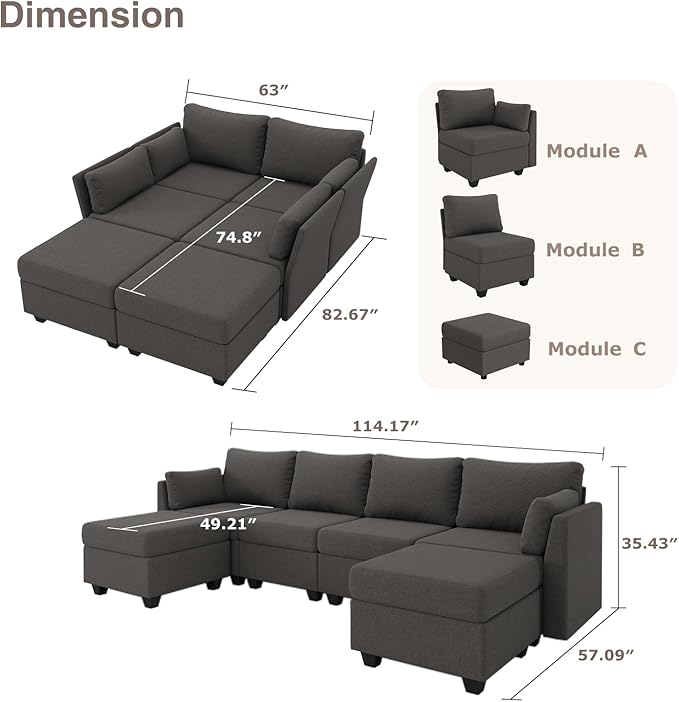 Weture Modular Sectional Sofa
